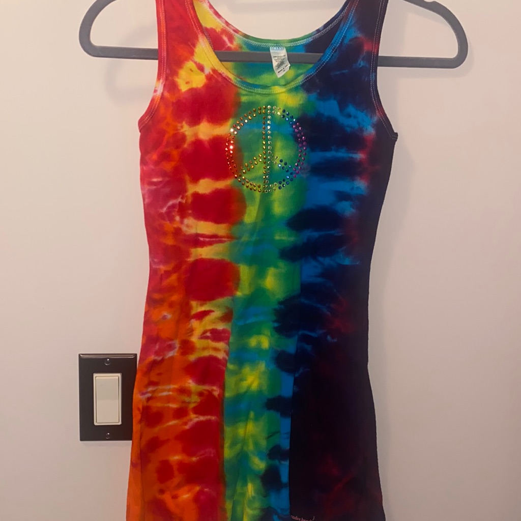 Undee Bandz Kids Tie Dye Dress Size 12